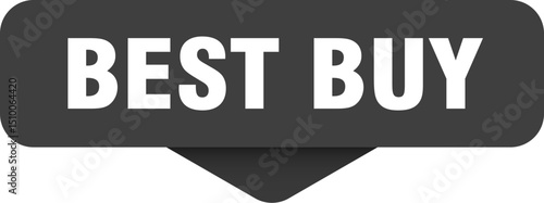 best buy sticker. best buy sign on transparent background