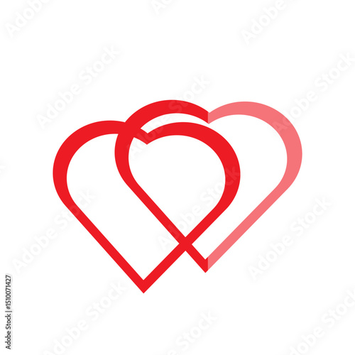 love icon and vector