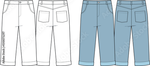 Kids classic fit jeans. Kids wear