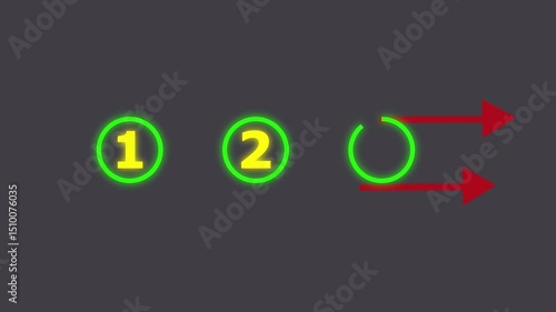Text with arrow 