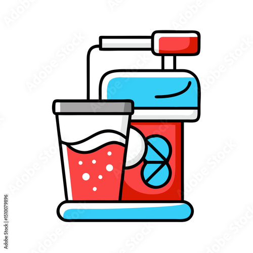 Sports drink bottle and cup.