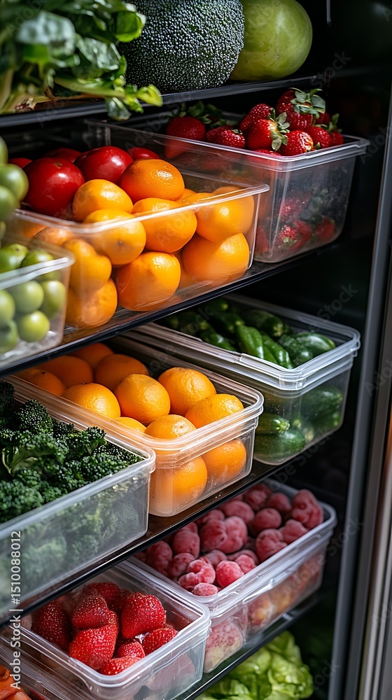 Transparent boxes packed with fresh groceries high resolution picture Transparent boxes packed with fresh groceries high resolution picture