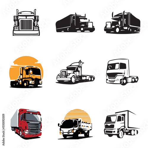 cover truck vector