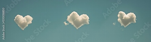 Blue Sky Background with Clouds