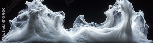 Abstract smoke formations