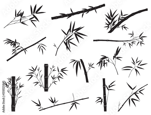 BAMBOO STEM SILHOUETTE