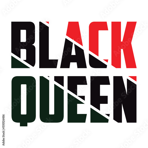 Black Queen, black lives matter typography t-shirt design
