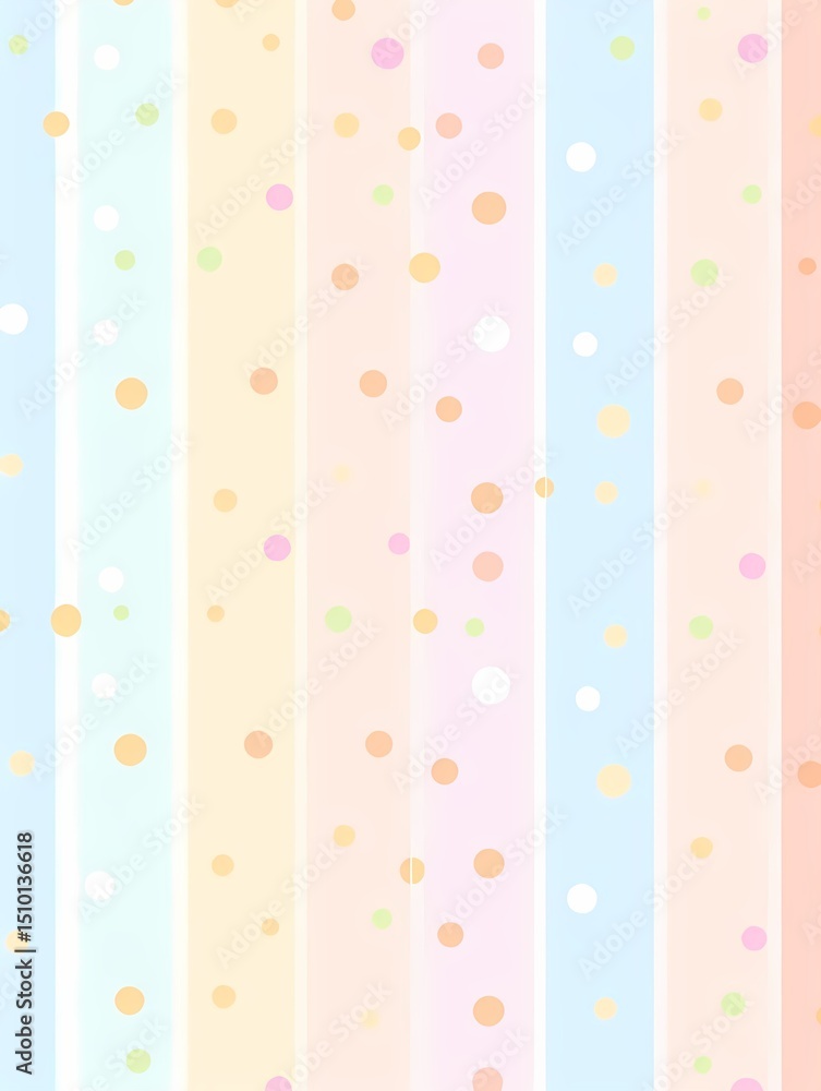 A colorful, striped background with playful polka dots in various colors, evoking a cheerful and childlike aesthetic. A colorful, striped background with playful polka dots in various colors, evoking a cheerful and childlike aesthetic.