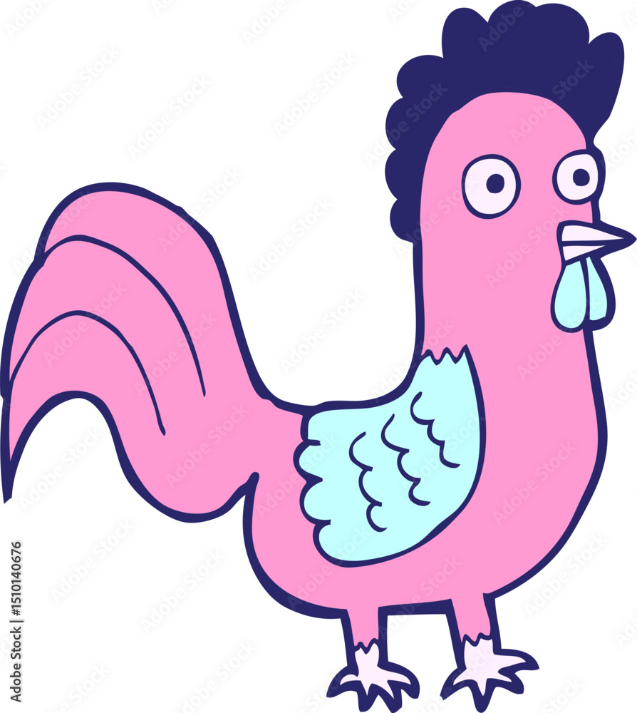 cartoon rooster cartoon rooster