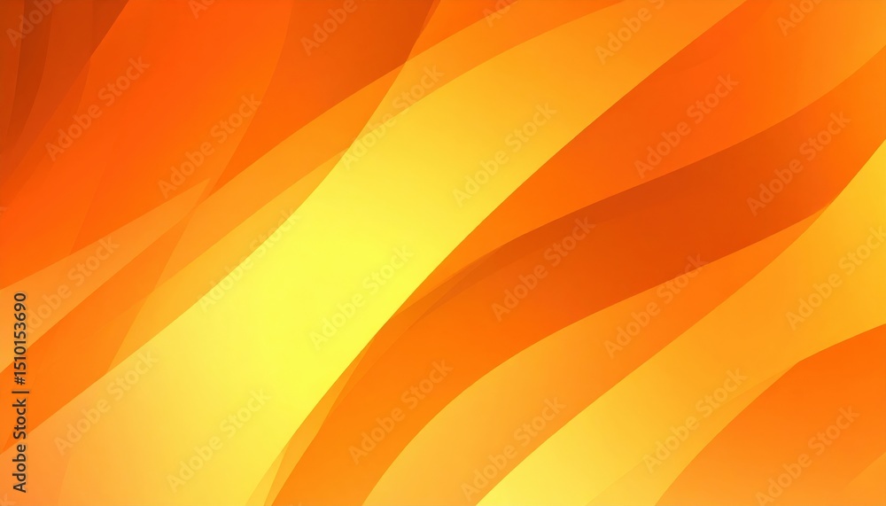 Dynamic flow of orange and yellow waves abstract background digital art vivid colors fluid motion visual concept Dynamic flow of orange and yellow waves abstract background digital art vivid colors fluid motion visual concept
