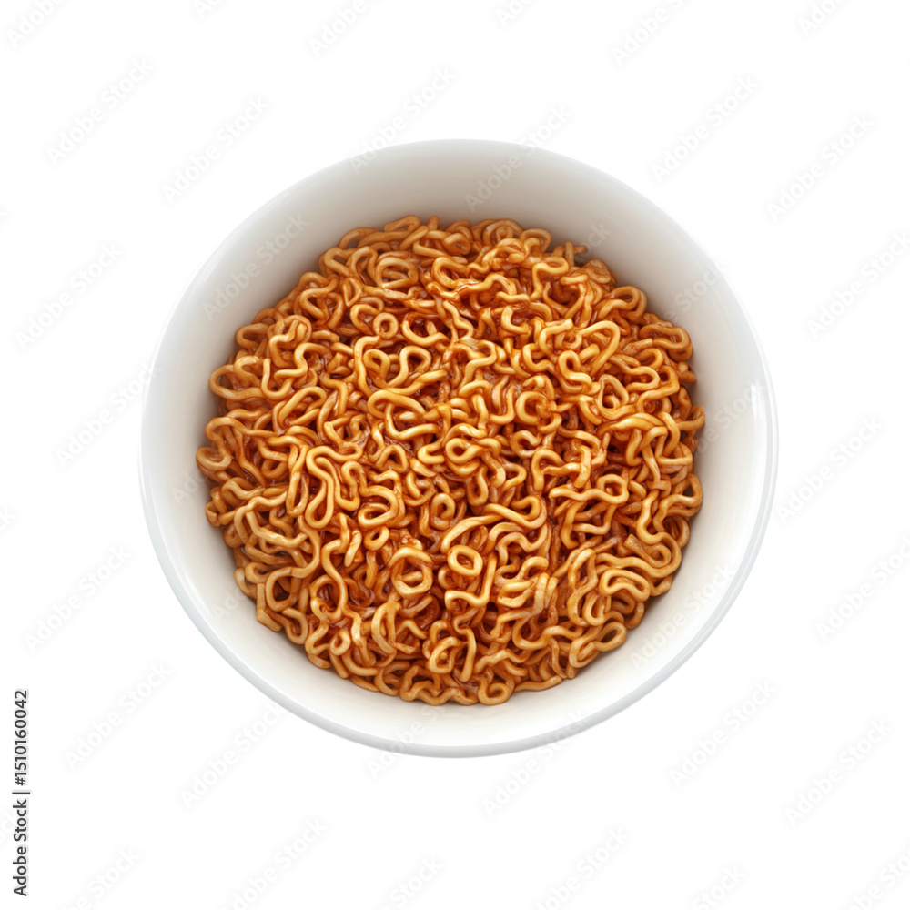 Isolated white rice grain in a healthy food bowl Isolated white rice grain in a healthy food bowl