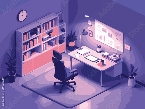 workstation in the home