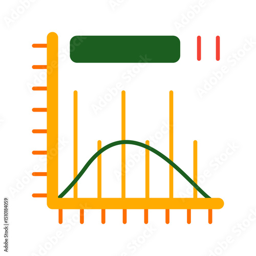 Histogram Vector Icon