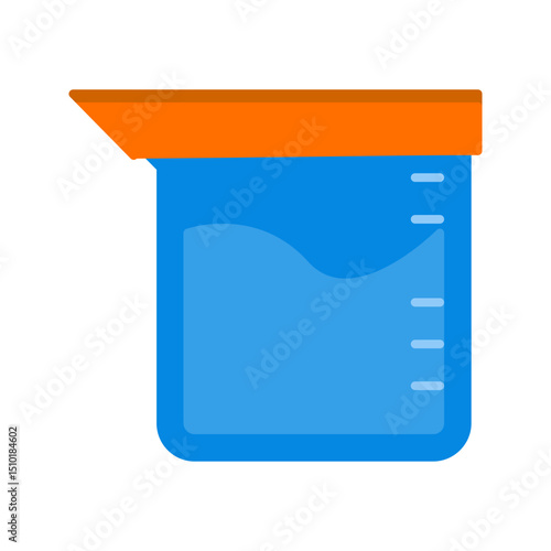 Beaker Vector Icon