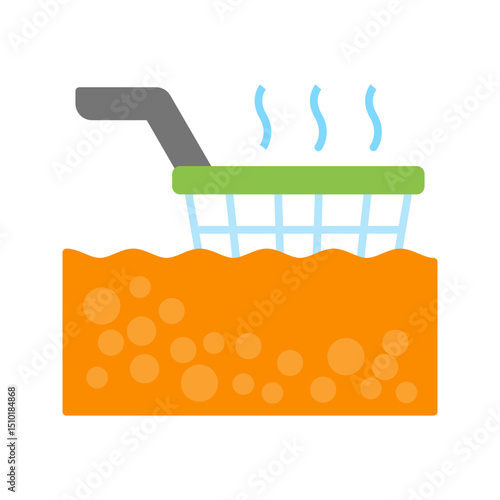 Deep Fryer Vector Icon