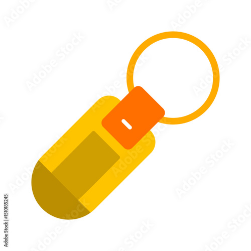 Keychain Vector Icon