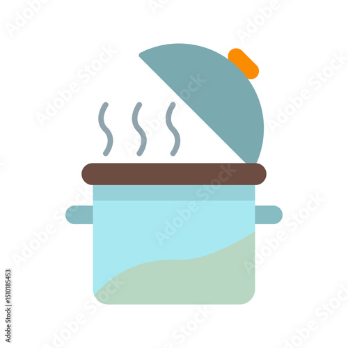 Cooking Pot Vector Icon