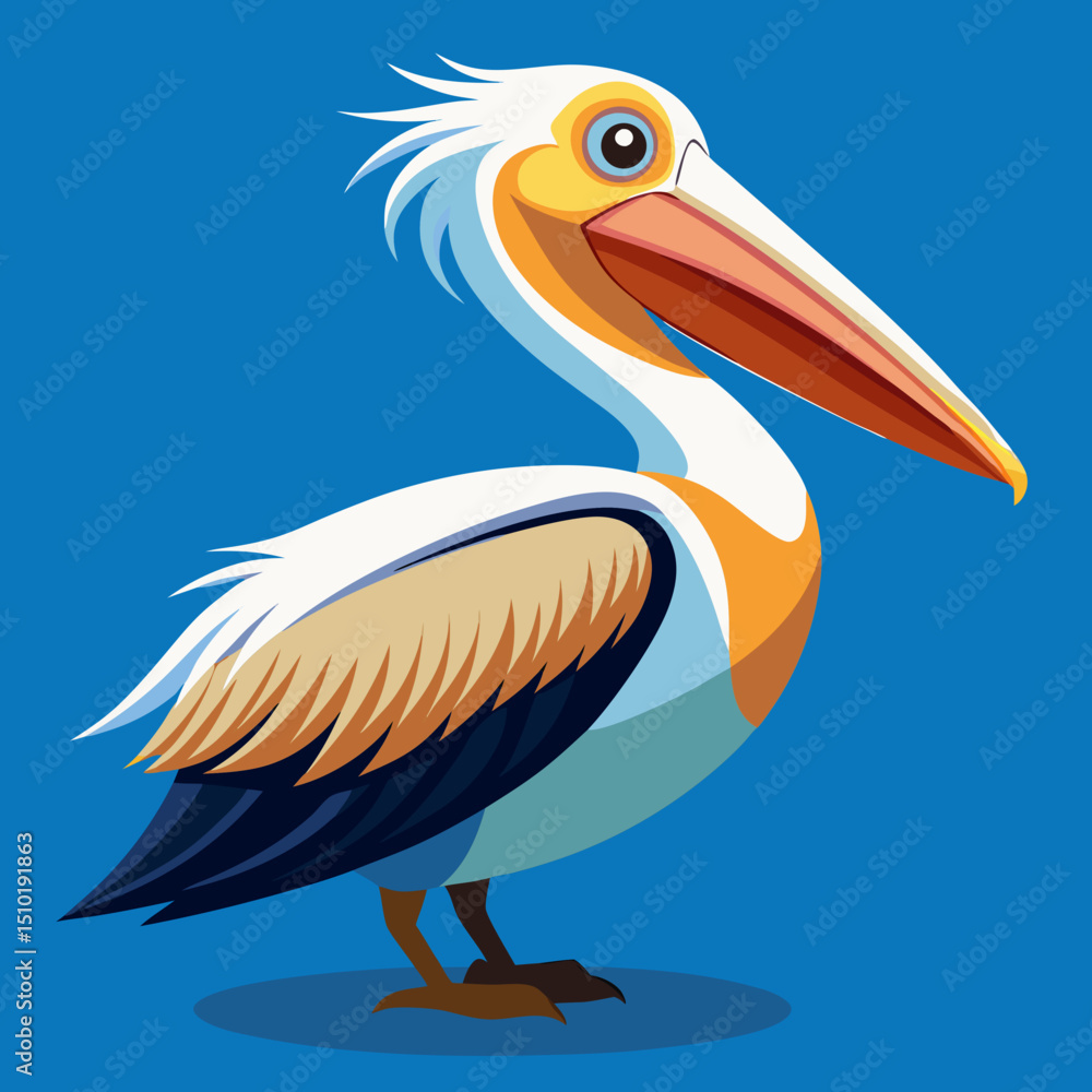 Fototapeta premium pelican on the beach