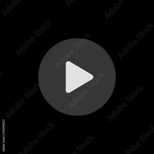 Forward Triangle Circle Filled