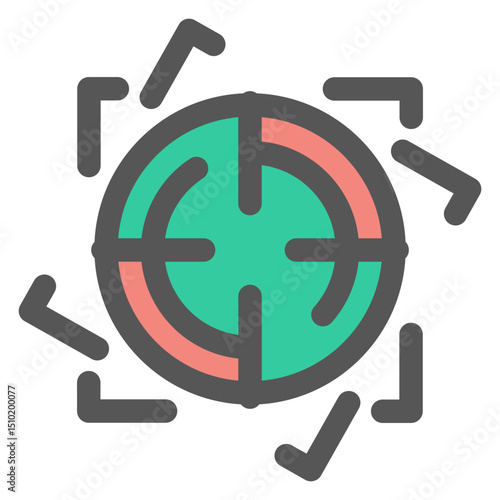 Focus mark icon