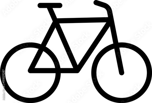 cycle icon. Bicycle sign. permitted bicycle parking

