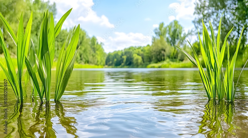Fototapeta premium Riverside Reeds