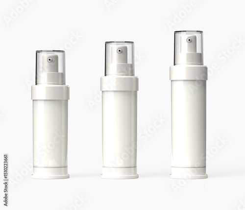 化粧品容器　ポンプ　エアレス