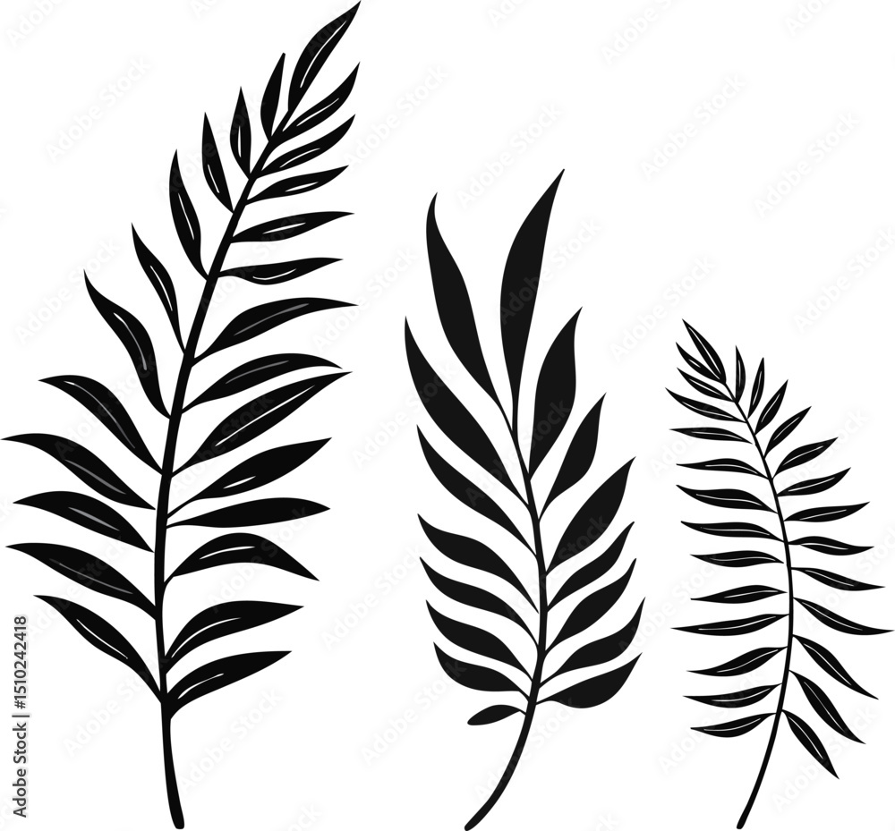 set of leaves set of leaves