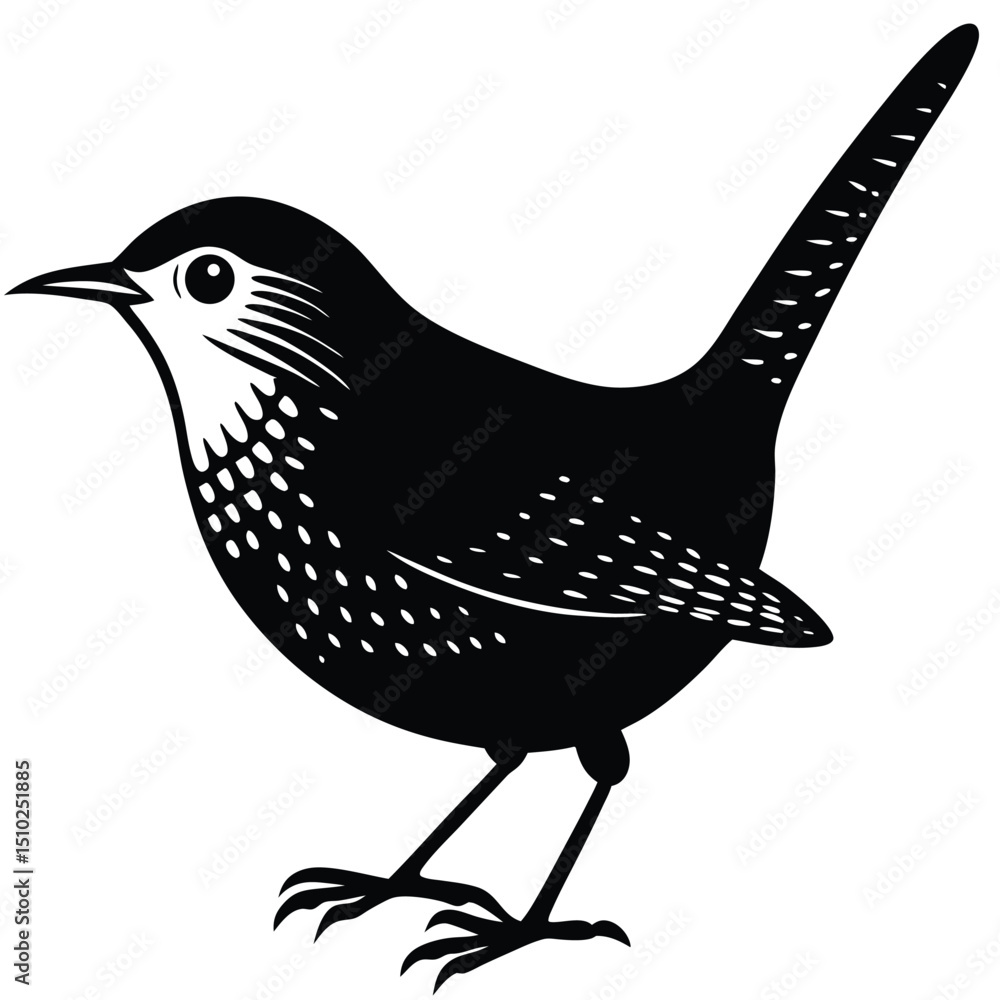 Obraz premium wren vector