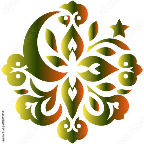 The abstract expression of beauty infused with premium vector elegance