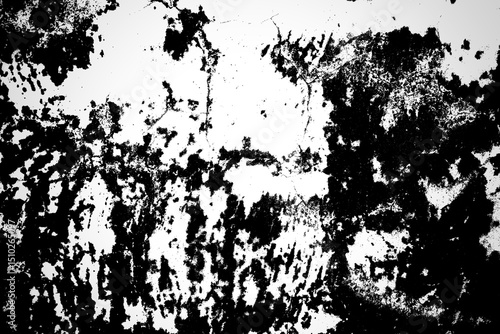 Wallpaper Mural black and white abstract background illustration,Grunge empty film background with vignette border. Torontodigital.ca