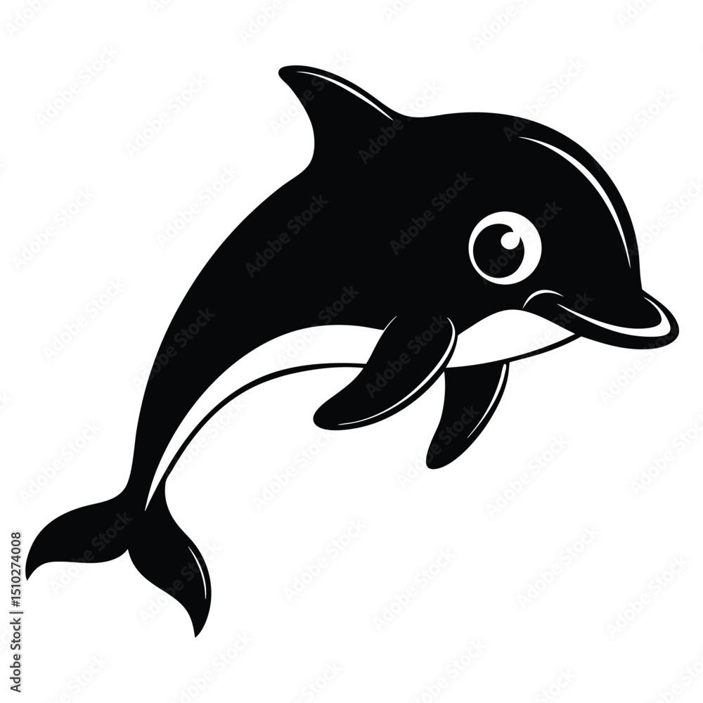 Fototapeta premium dolphin vector illustration