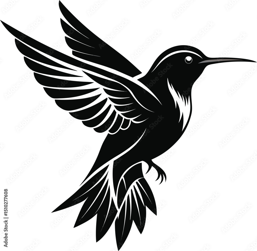 Obraz premium vector illustration of a bird