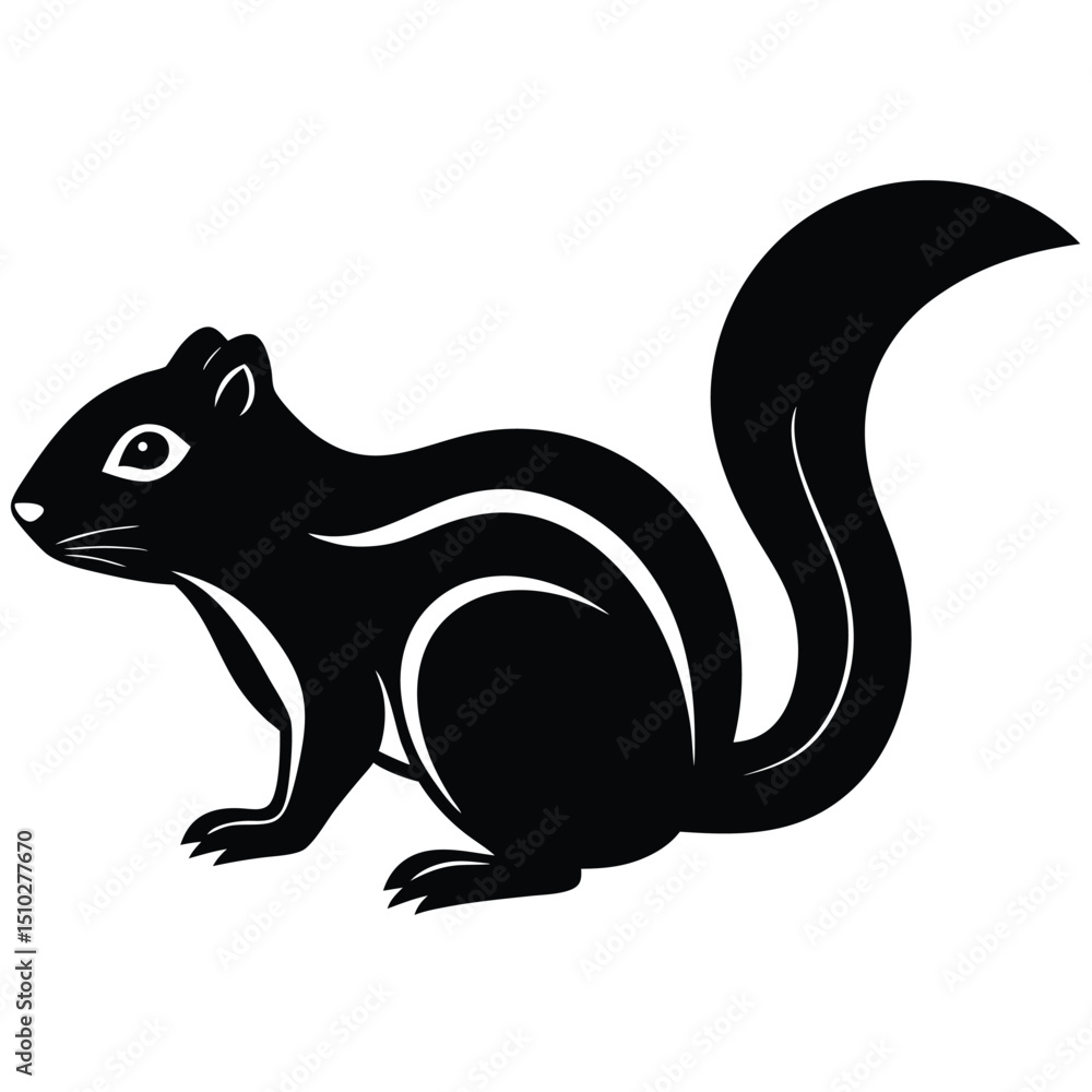 Fototapeta premium xerus vector animal