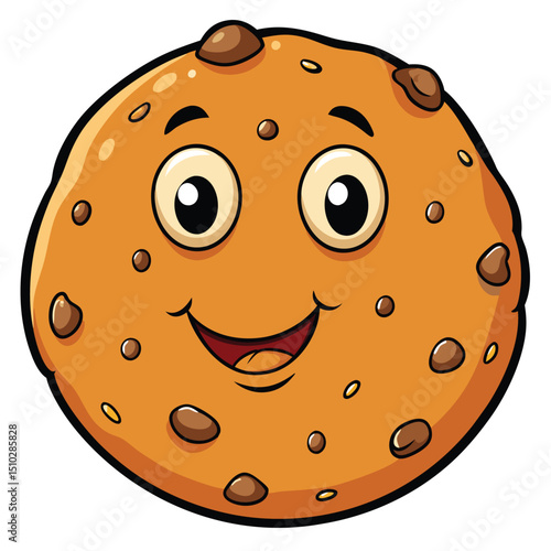 A delicious, freshly baked cookie, a simple and satisfying sweet treat for any time.