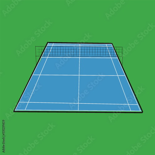 Badminton court