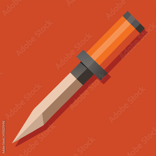 Precise sharp chisel for woodworking