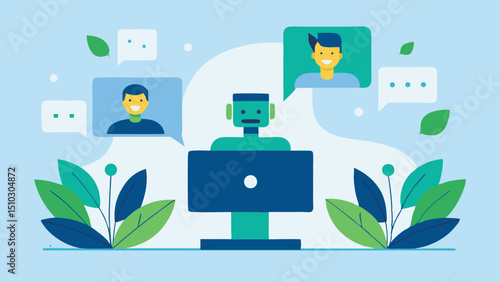 Ai chatbot customer service support online communication
