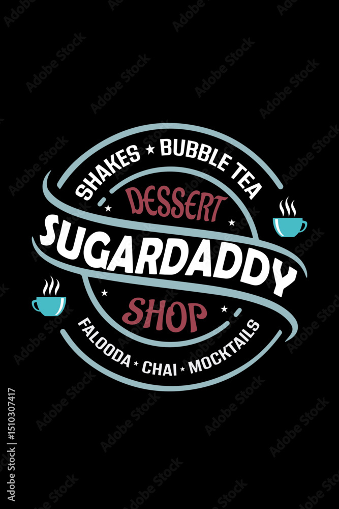 Fototapeta premium SUGAR DADDY DESSERT SHOP