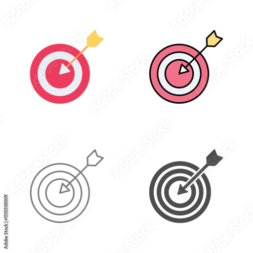 Goal Vector Icon