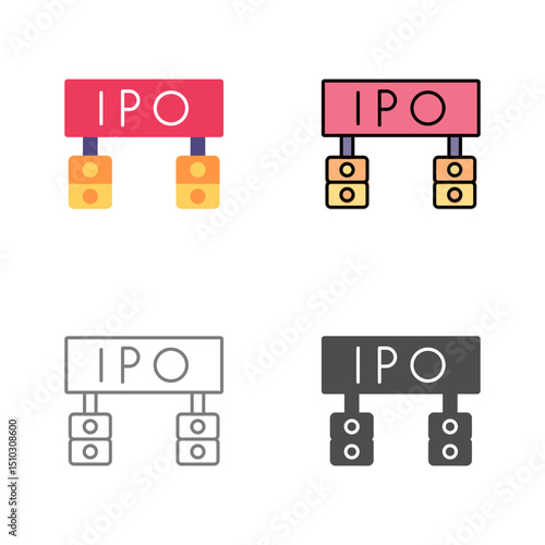 Ipo Vector Icon