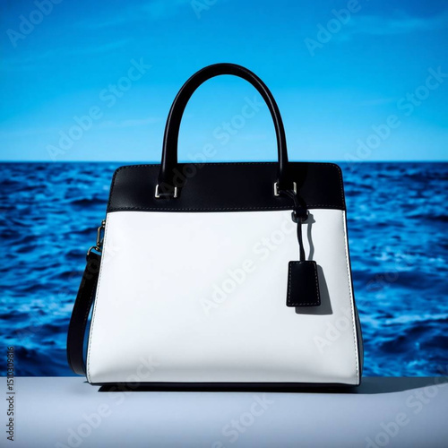 bag on the beach