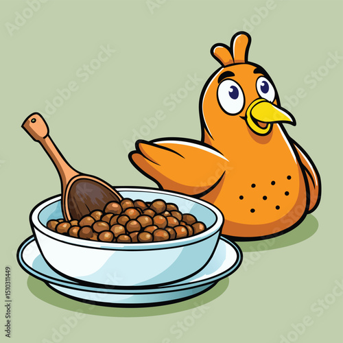 Savory duck confit with crispy skin, served with a hearty side of lentils, a gourmet classic.