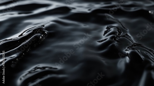Dark Liquid Texture