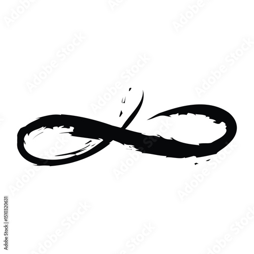 Dynamic Infinity Loop Brush Art