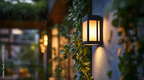 This black solar LED wall light combines energy efficiency and sustainability, beautifully lighting up your outdoor space, even in the rain, with a multi-angle setting