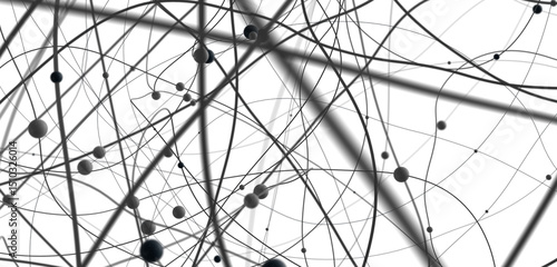 Fotografie Big data visualization