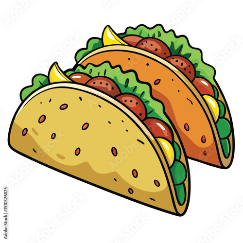 Assorted tacos with different fillings and toppings Mexican street food feast