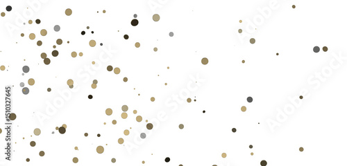Glittering confetti on a tr...