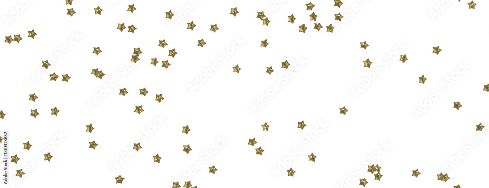 Fototapeta premium XMAS Glossy 3D Christmas star icon. Design element for holidays. -